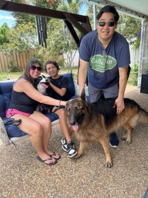 1931
JACK WITH NEW DAD ANDREW AND MOM AMY DOG 1931
