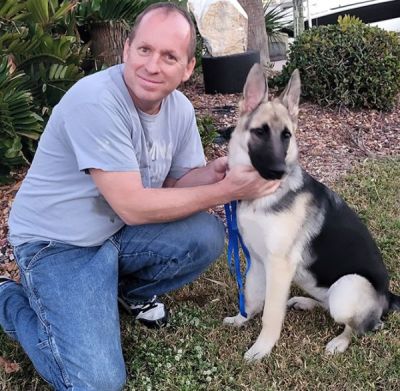 BRANDI WITH NEW DAD JESSE DOG 1434
Keywords: 1434