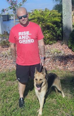 1785
IVY WITH HER NEW DAD MATTHEW DOG 1785
