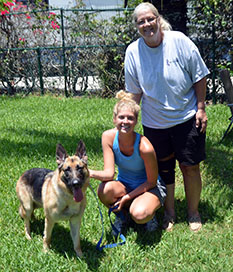 BELLA WITH NEW MOMS ASHLEY AND CINDY DOG 577
