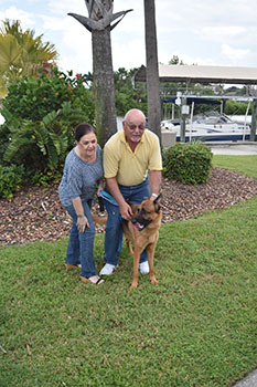 HOT RIOD WITH DAD BILL AND MOM LYNN DOG 736
