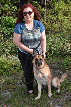 JD WITH NEW MOM ANTONIETTA DOG 655
