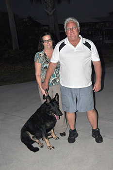 LADY WITH MOM JODIE AND DAD DOG 553
