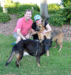 RALPHY WITH MOM KATIES,DAD JAMES AND SIS LADY DOG 631
