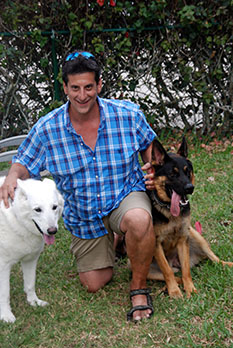 MUELLER WITH NEW DAD DAVE DOG 428 ALL TIME
