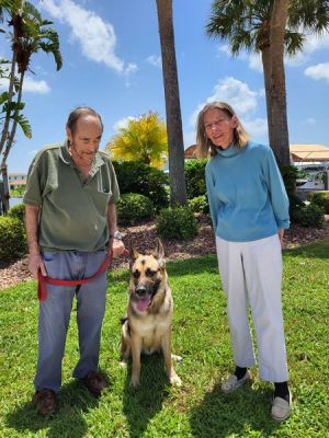 RUDY WITH NEW DAD GEORGE AND MOM ROSANNE DOG 1349
Keywords: 1349