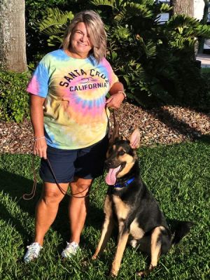 BENSON WITH NEW MOM MELISSA DOG 1389
Keywords: 1389