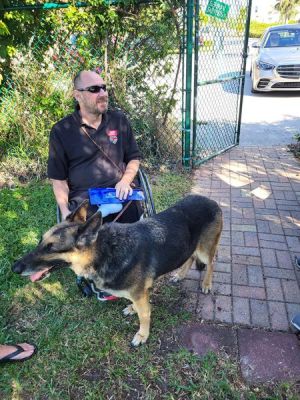 IRIS WITH NEW DAD MARTIN DOG 1415
Keywords: 1415