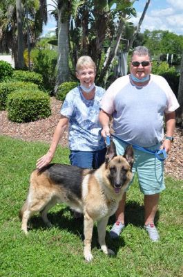 DAX WITH NEW MOM KATHY AND DAD BOB DOG 1145
Keywords: 1145