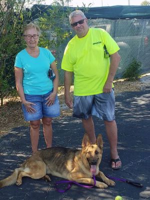 SIMBA WITH NEW MOM MARCIA AND DAD MATT DOIG 1221
Keywords: 1221