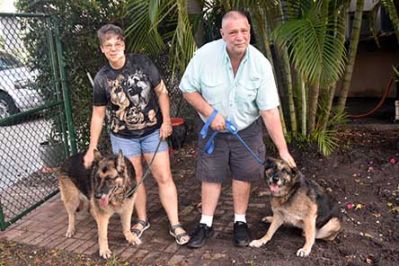 CHIEF WITH MOM SALLY AND DAD MARTY AND SISTER PIPER  DOG 770
