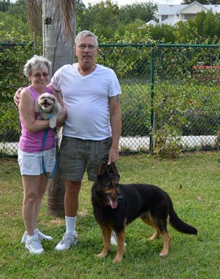 BRUNO WITH MOM JERI DAD RICK AND LITTLE BROTHER BOO DOG 797
