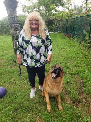 AXEL AKA TEXAS WITH NEW MOM MICHELLE DOG 1237
Keywords: 1237