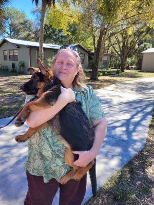 PUPPY STAR WITH NEW MOM NANCY DOG 1288
Keywords: 1288