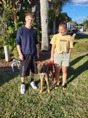 SASHA WITH CHRISTOPHER AND HANNA DOG 1301
Keywords: 1301