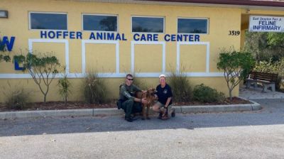SCOUT WITH NEW DAD AT CCSO DOG 1117
Keywords: 1117