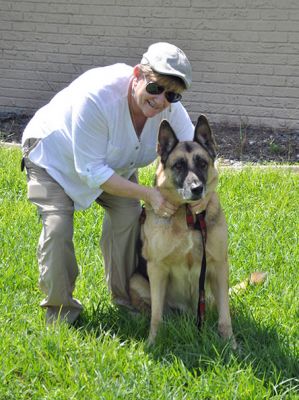 THOR WITH NEW MOM ANN  DOG 833
